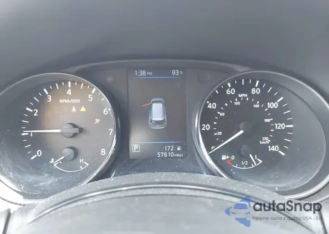 2020 Nissan Rogue Sv Fwd z USA, uszkodzony, nr VIN KNMAT2MT7LP505427